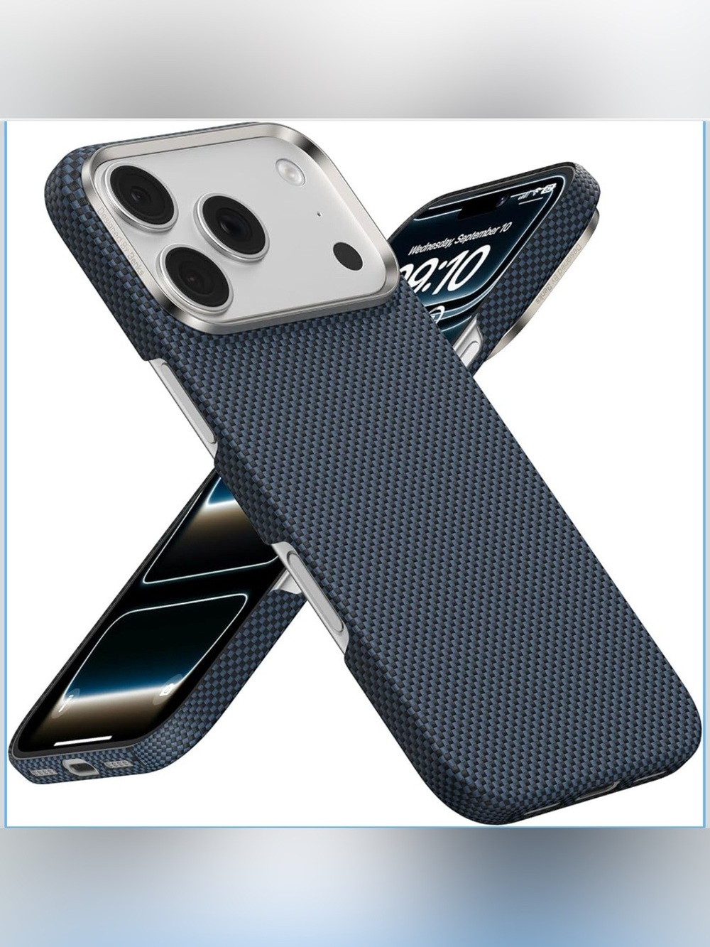 New! BENKS case for iPhone 17 Pro (SatrLight Blue)
